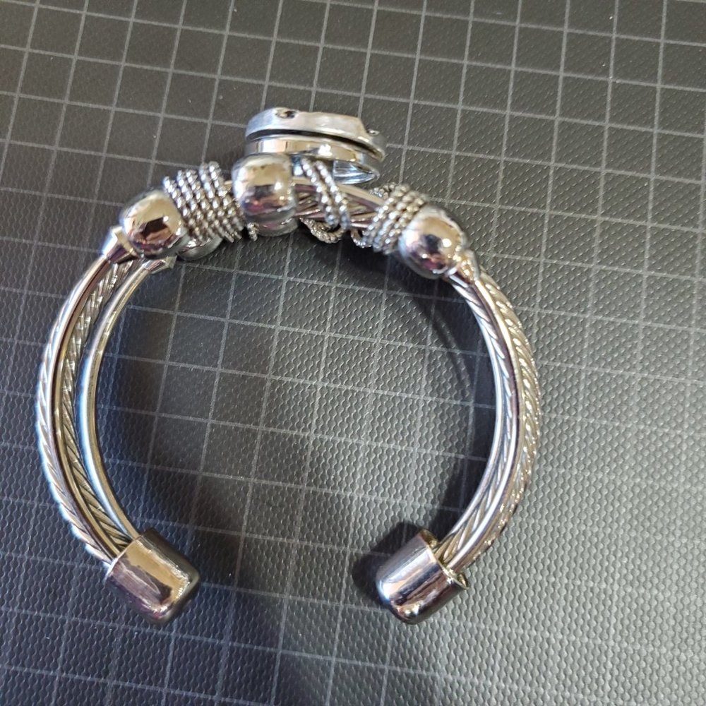 Ginger/Snap Interchangeable Button Snap Cuff Brac… - image 5